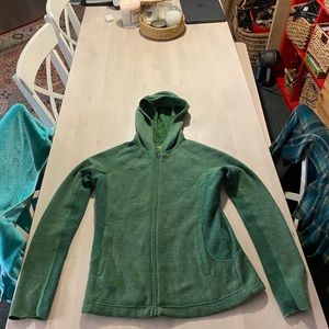 Mountain hardware women’s wool hoodie jacket M